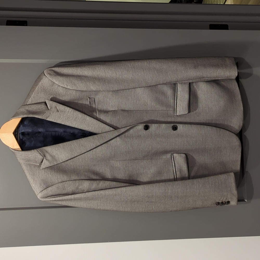 Scotch & Soda Men's Size Large Grey Blazer